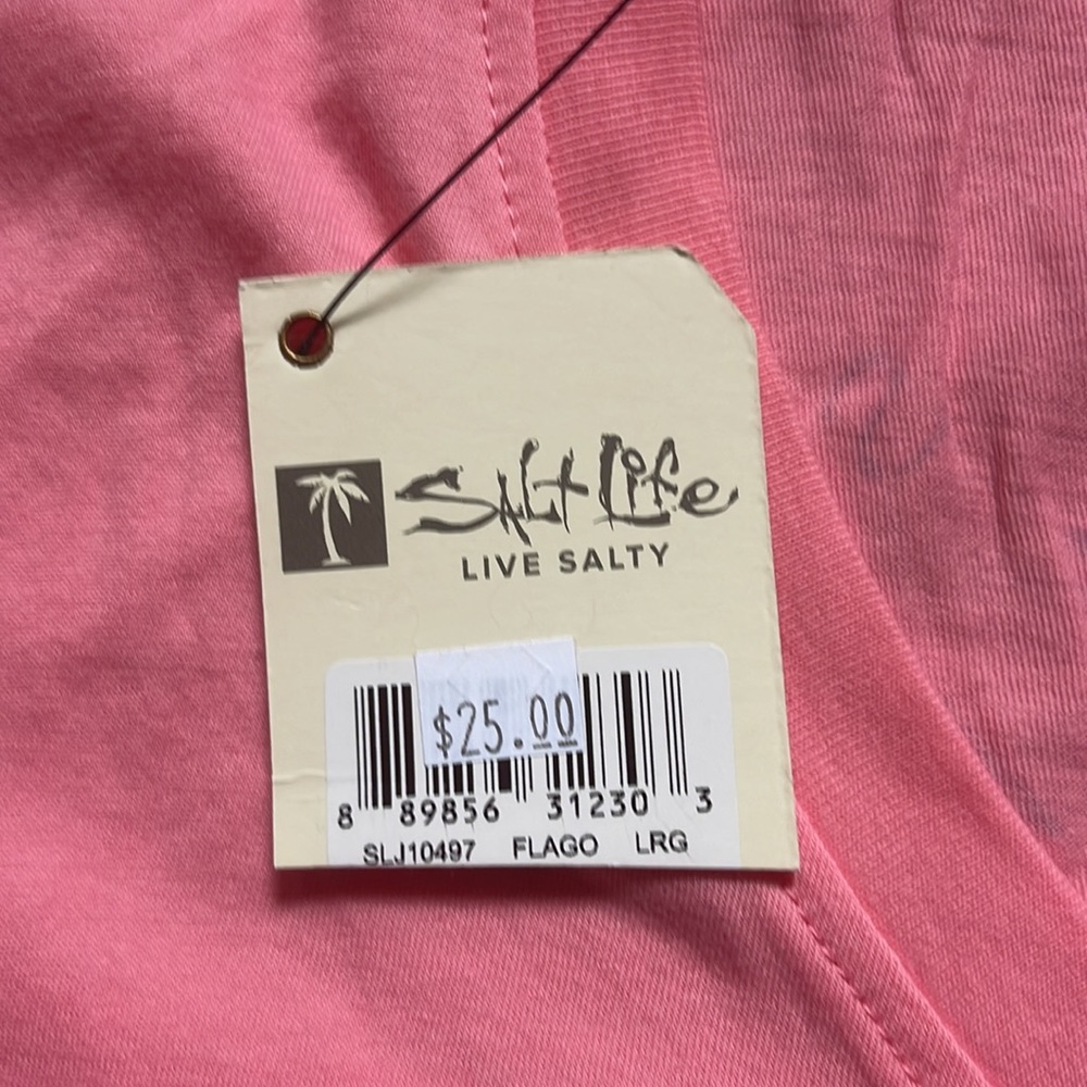 Salt Life V-Neck T-Shirt NWT - Picture 2 of 4